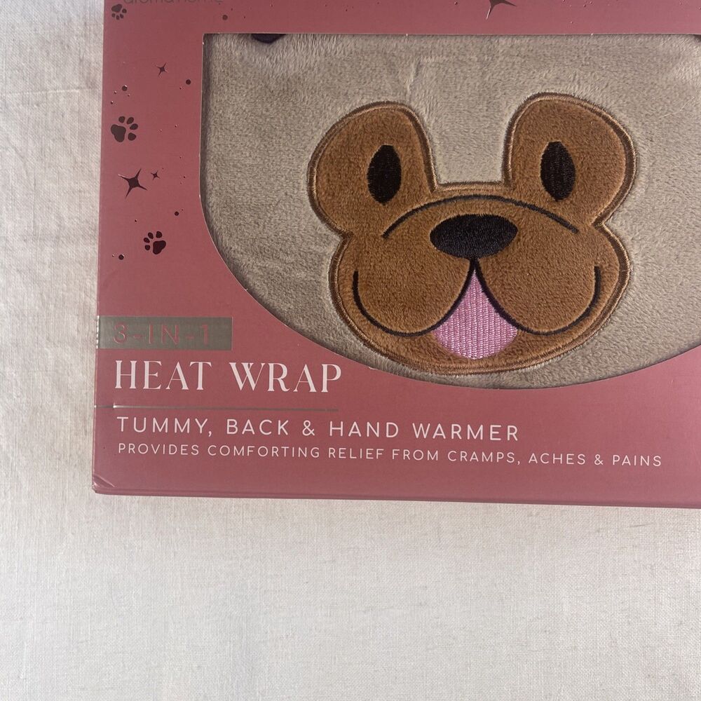 Tummy, Back & Hand 3-in-1 Heat Wrap Warmer Wearable Microwaveable Aroma Home - Picture 2 of 8